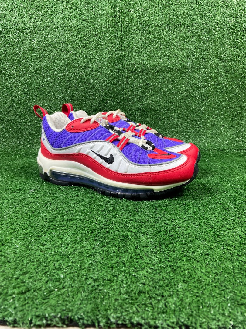 Nike Air Max 98 Psychic Purple University Red Women s Fashion