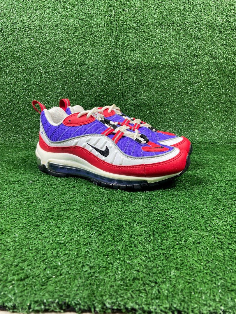Air max 98 purple shop and red