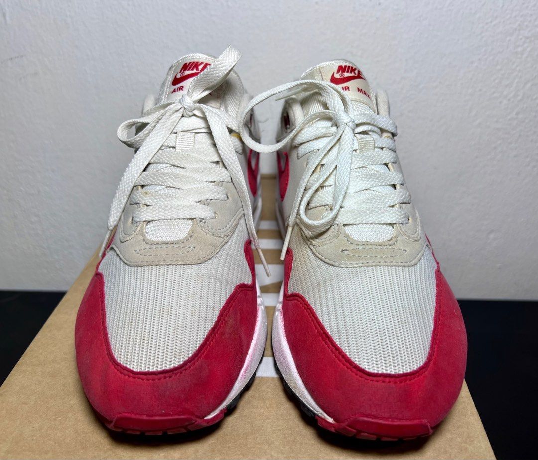 Nike air max 1 red anniversary sale