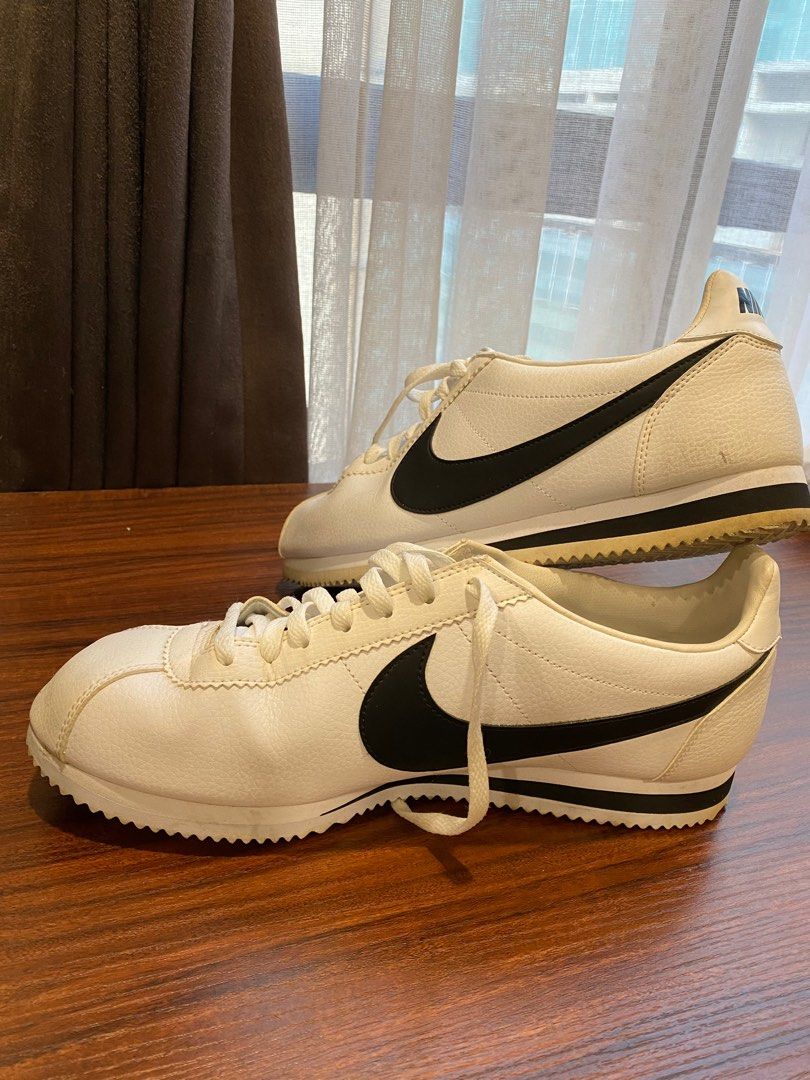 Nike cortez white mens sale sales