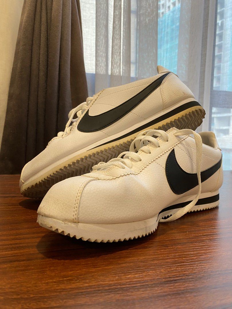 Nike cortez new arrivals mens black sale