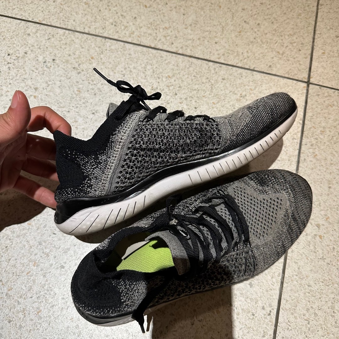 Nike free run oreo flyknit 2018 Men s Fashion Footwear Sneakers on Carousell