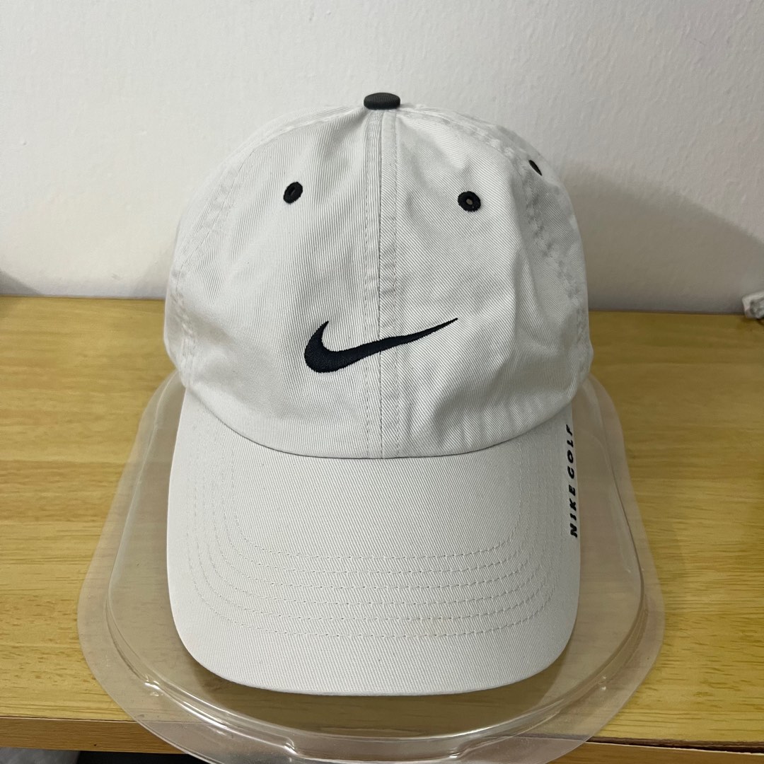 Nike Golf Cap Embroidered Swoosh Logo (Sulam) Vtg Vintage, Men's