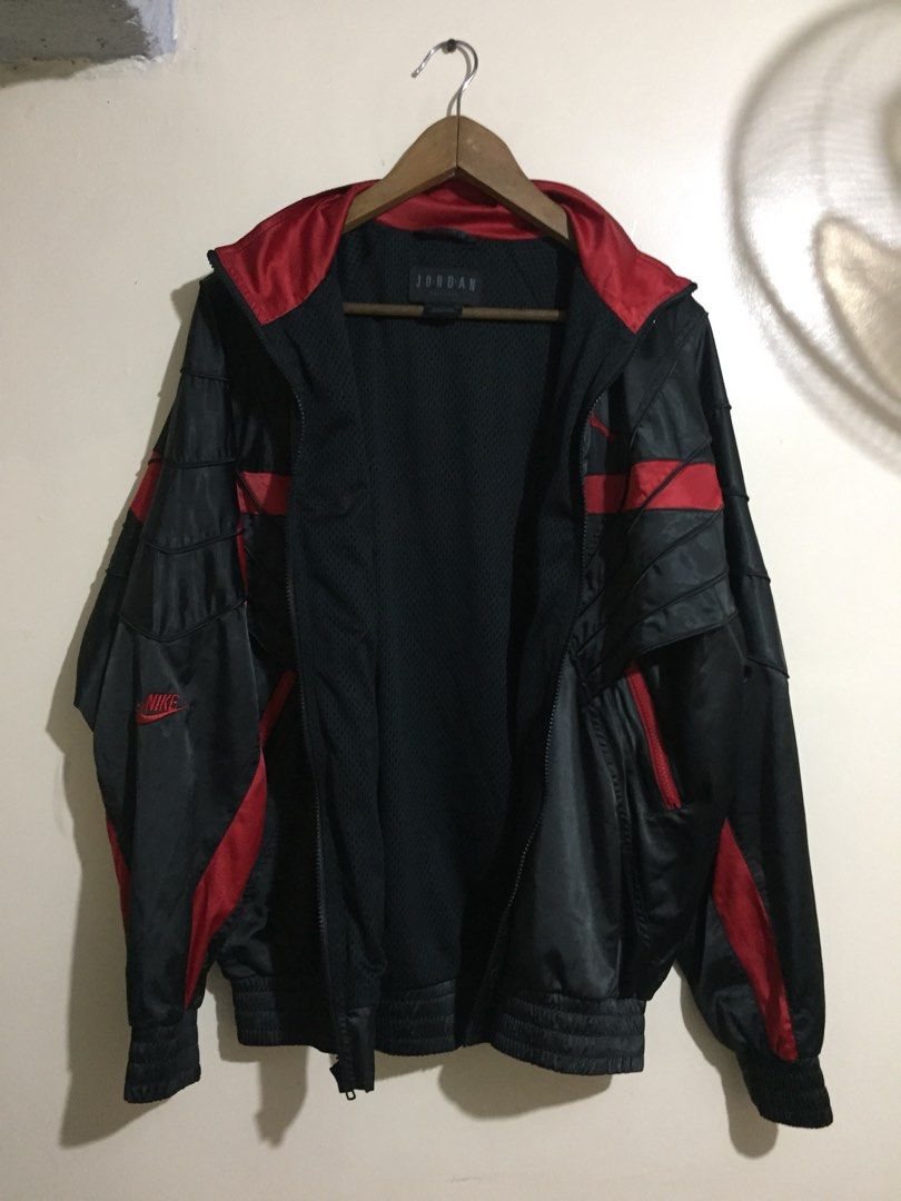 genuine leather nike jordan coats & jackets