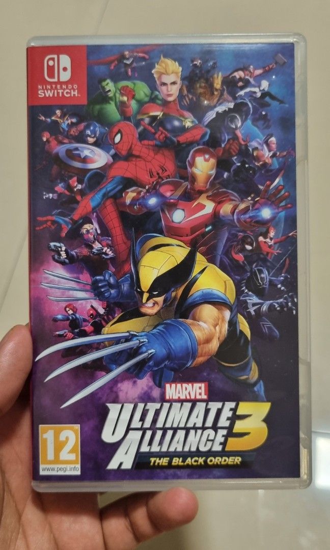 Nintendo Switch Marvel Ultimate Alliance 3 The Black Order