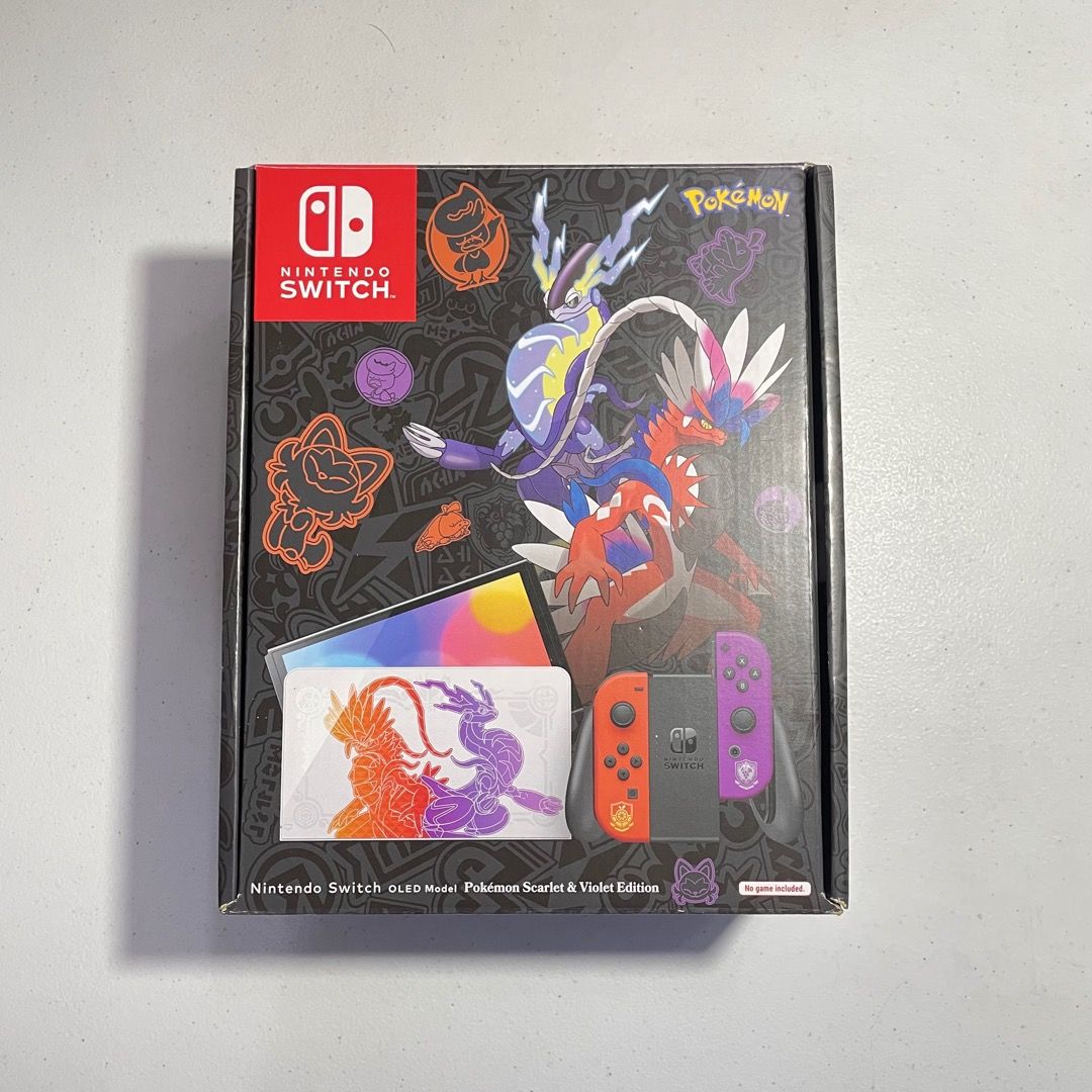 Nintendo Switch Console Pokemon Scarlet & Violet Edition (OLED Model