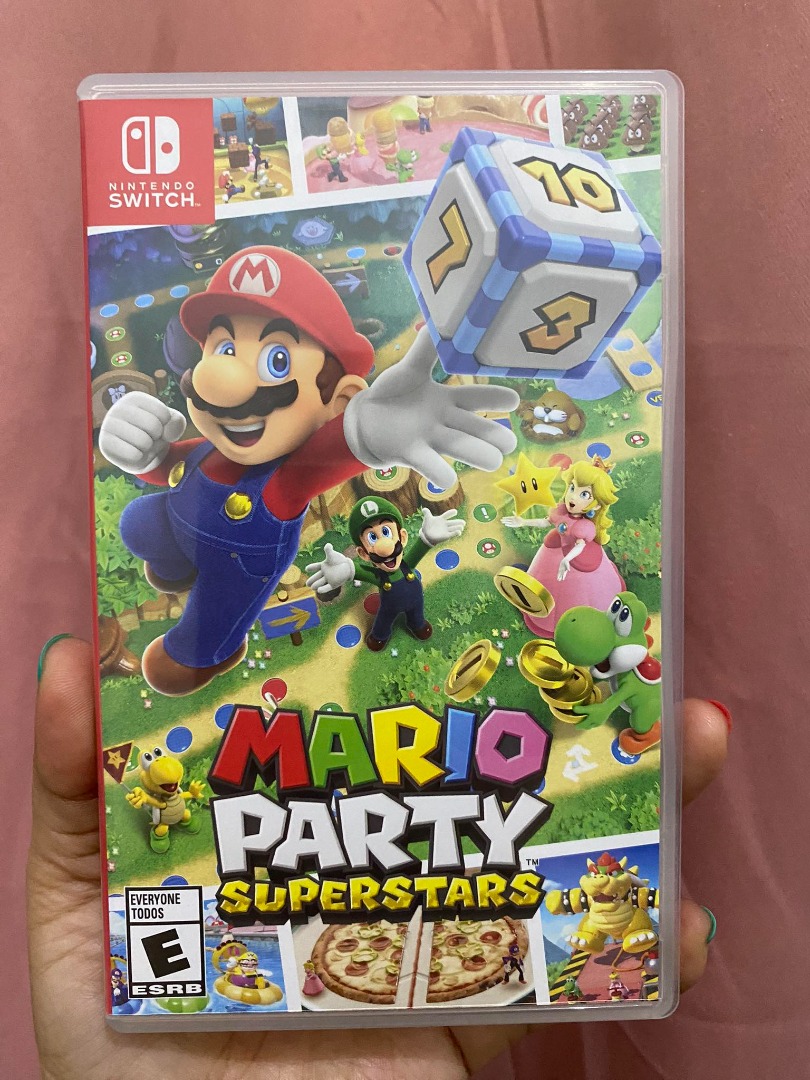 NINTENDO SWITCH GAME Mario Party Superstars on Carousell