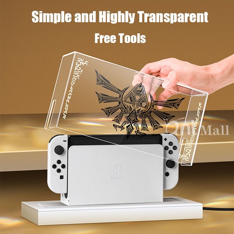 Nintendo Switch Oled Dust Cover Base Transparent Nintendo Switch