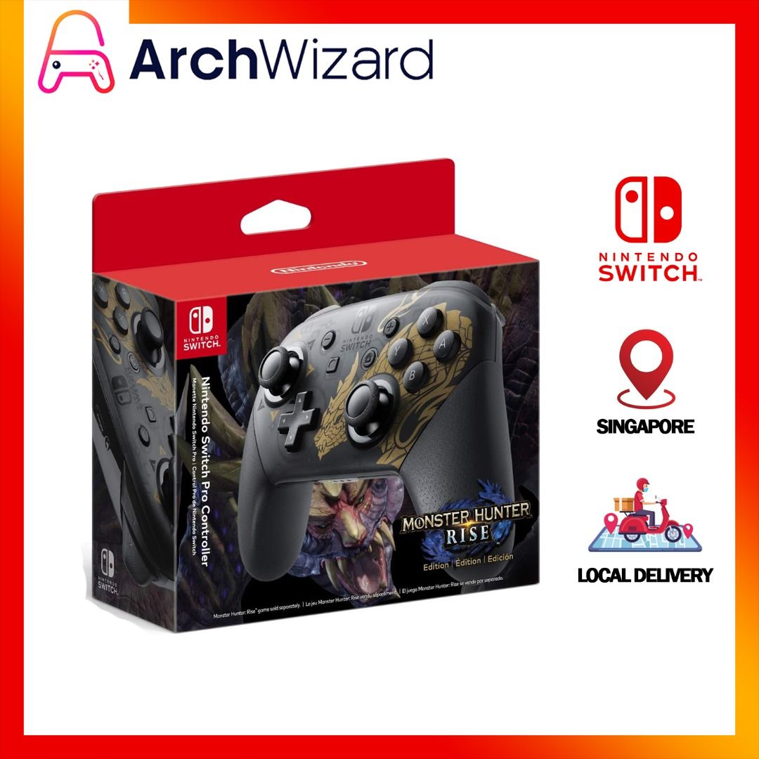 Monster hunter world switch pro cheap controller