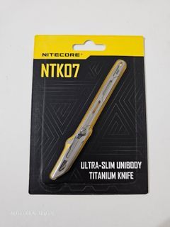 Nitecore NTK07 Titanium Knife..
