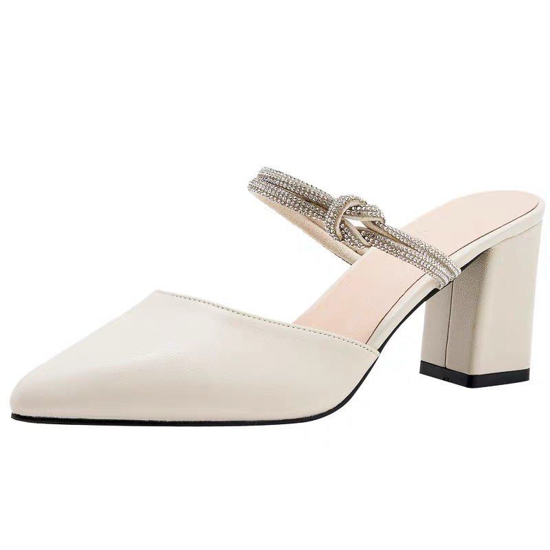 Nude Heels 5cm for wide feet Women s Fashion Footwear Heels on