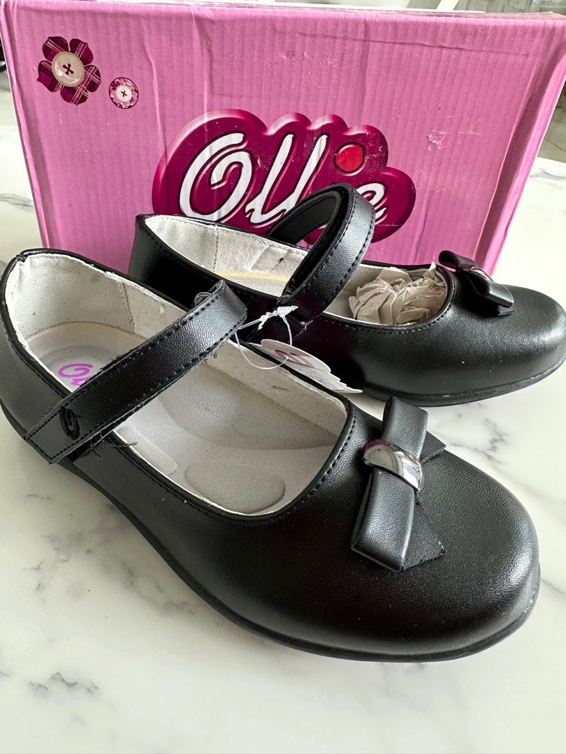 Kids black discount shoes girls