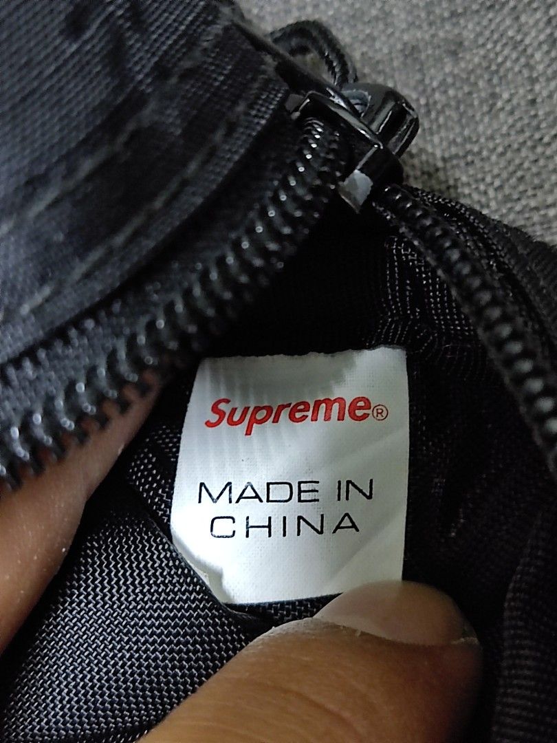 Supreme waist bag ss18 tag shop
