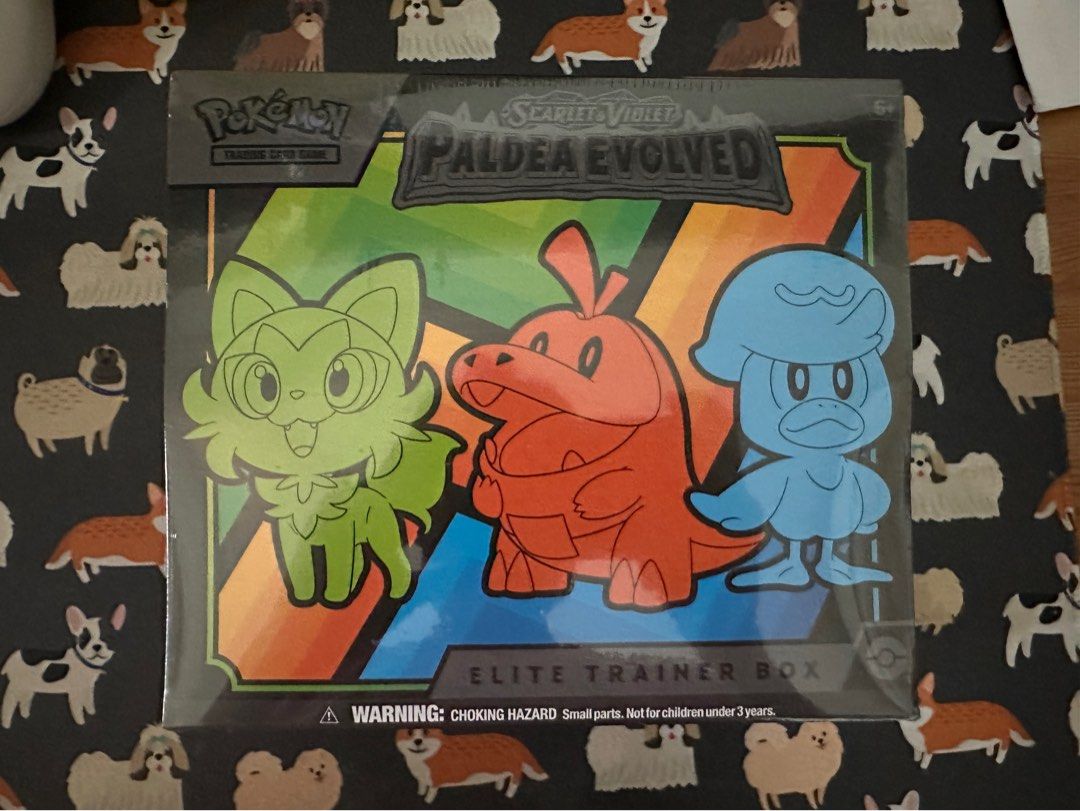 Pokemon Paldea Evolved Elite Trainer Box ETB Hobbies Toys Toys Pokemon Paldea Evolved Elite Trainer Box ETB Hobbies Toys Toys