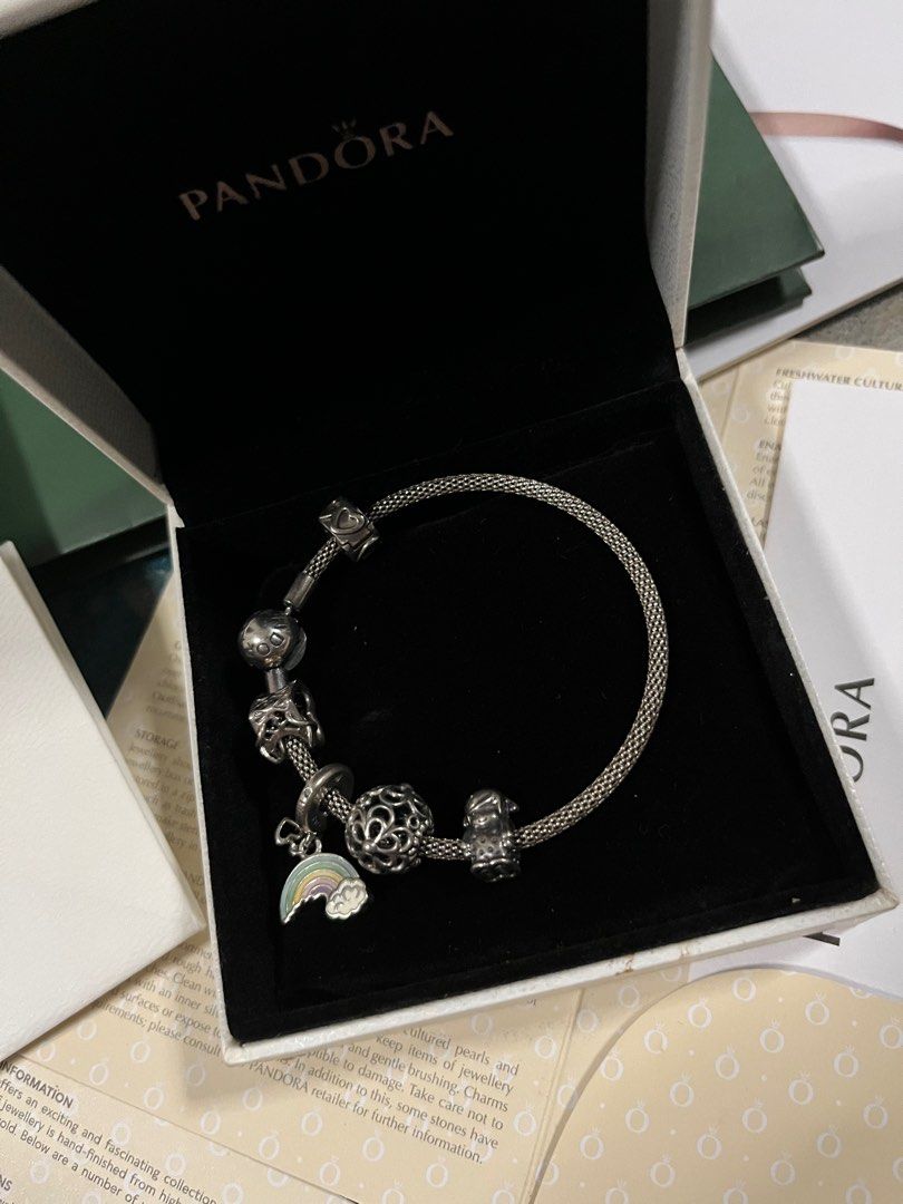 Pandora baby christening bracelet store