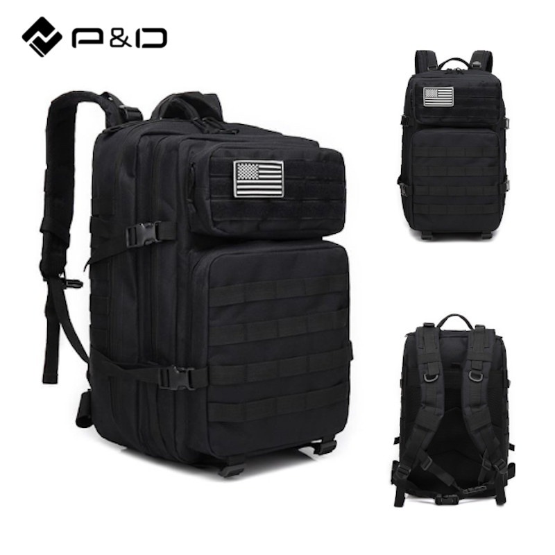 P&D Men Army Backpack Tactical 45L, Men's Fashion, Bags, Backpacks on ...