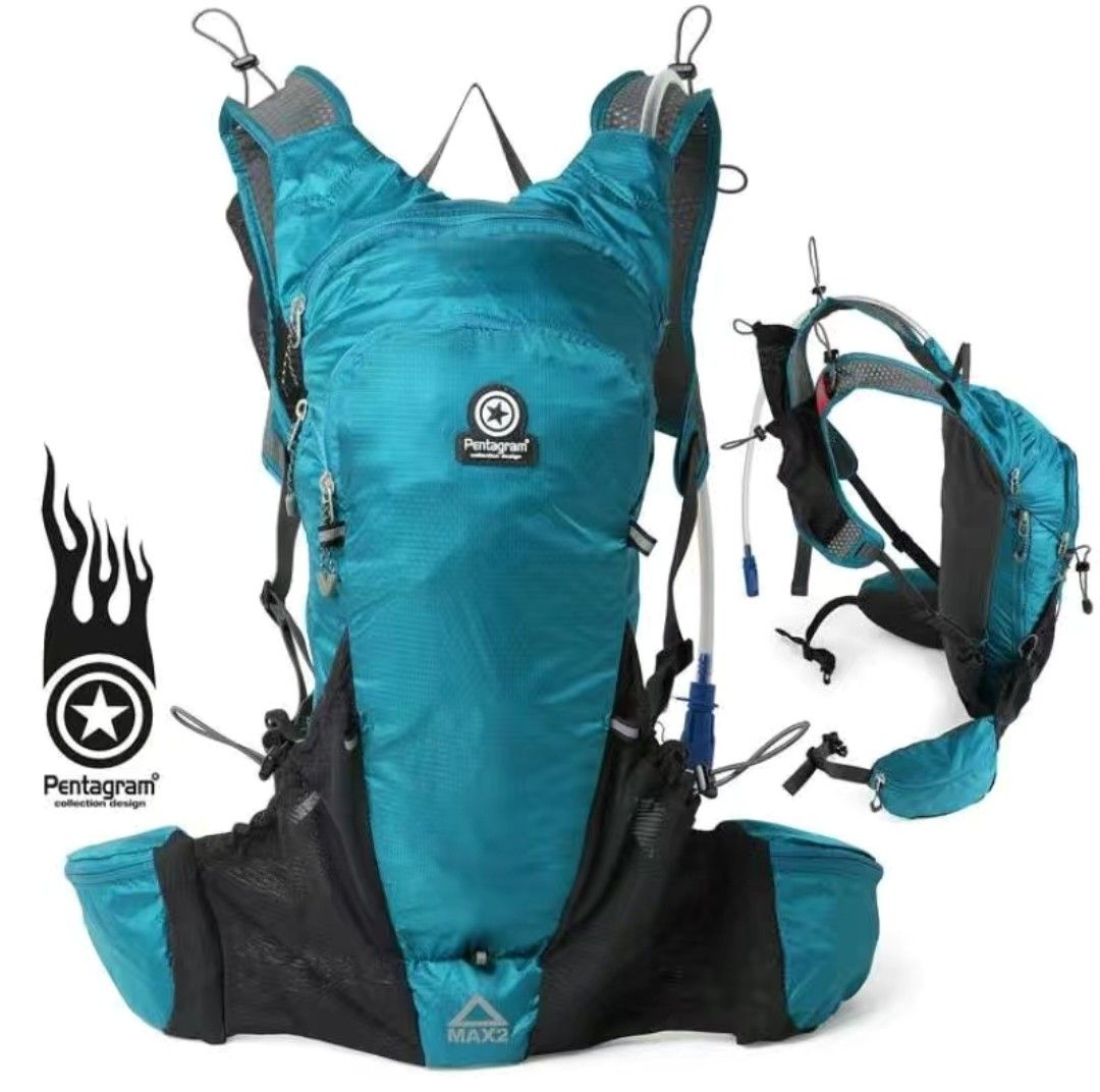 Pentagram 10L 越野跑山行山超輕便跑步背包 背囊 Hiking Backpack 行山袋 跑山背包, 運動產品, 行山及露營 ...