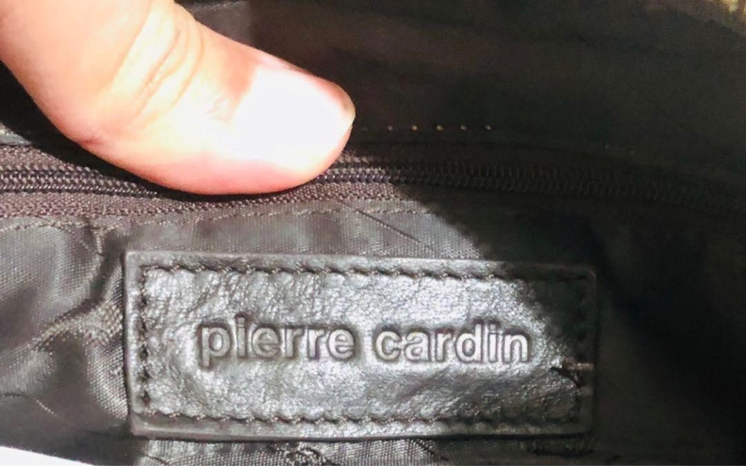 Pierre Cardin kulit mewah Tas laptop kantor on Carousell