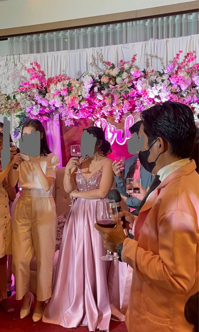 Pink with Glitter Gown for Debut JS Prom on Carousell