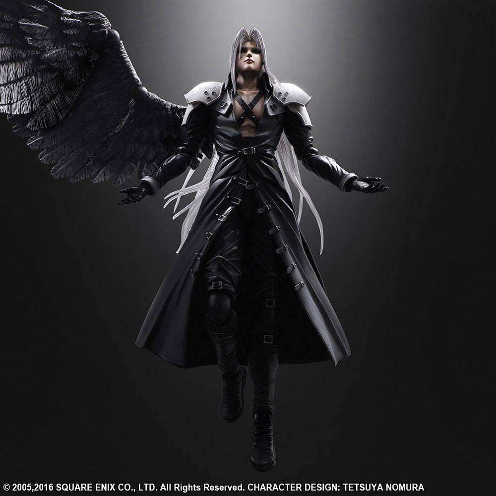 Play Arts Kai Final Fantasy VII Advent Children 最終幻想 FF7AC Sephiroth 錫菲 ...