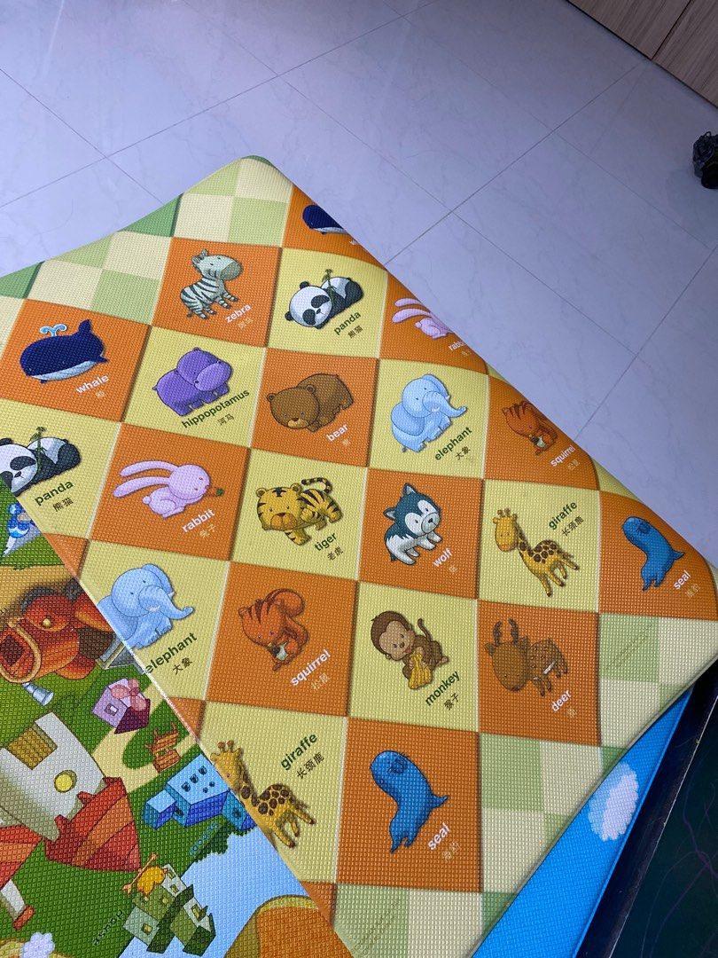 Dwinguler kids green Play mat, quality like Parklon Playmat, Babies & Kids, Infant Playtime on