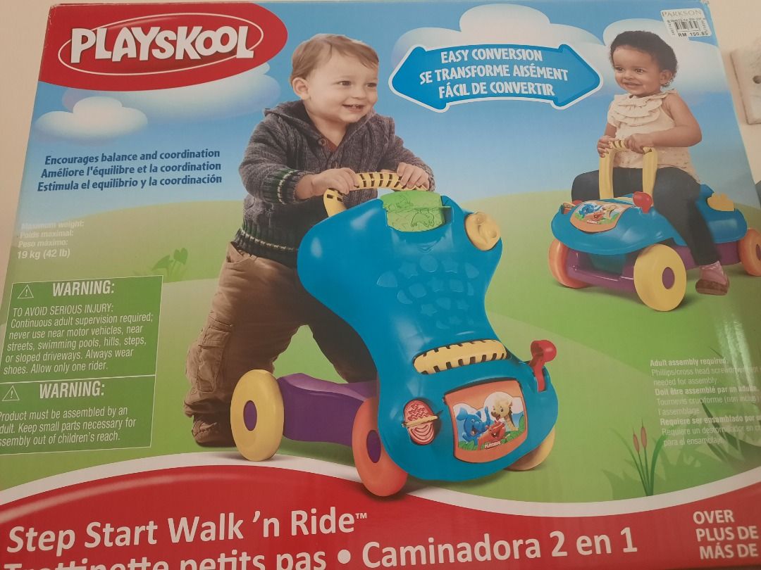 Playskool start walk & ride, Babies & Kids, Infant Playtime on Carousell