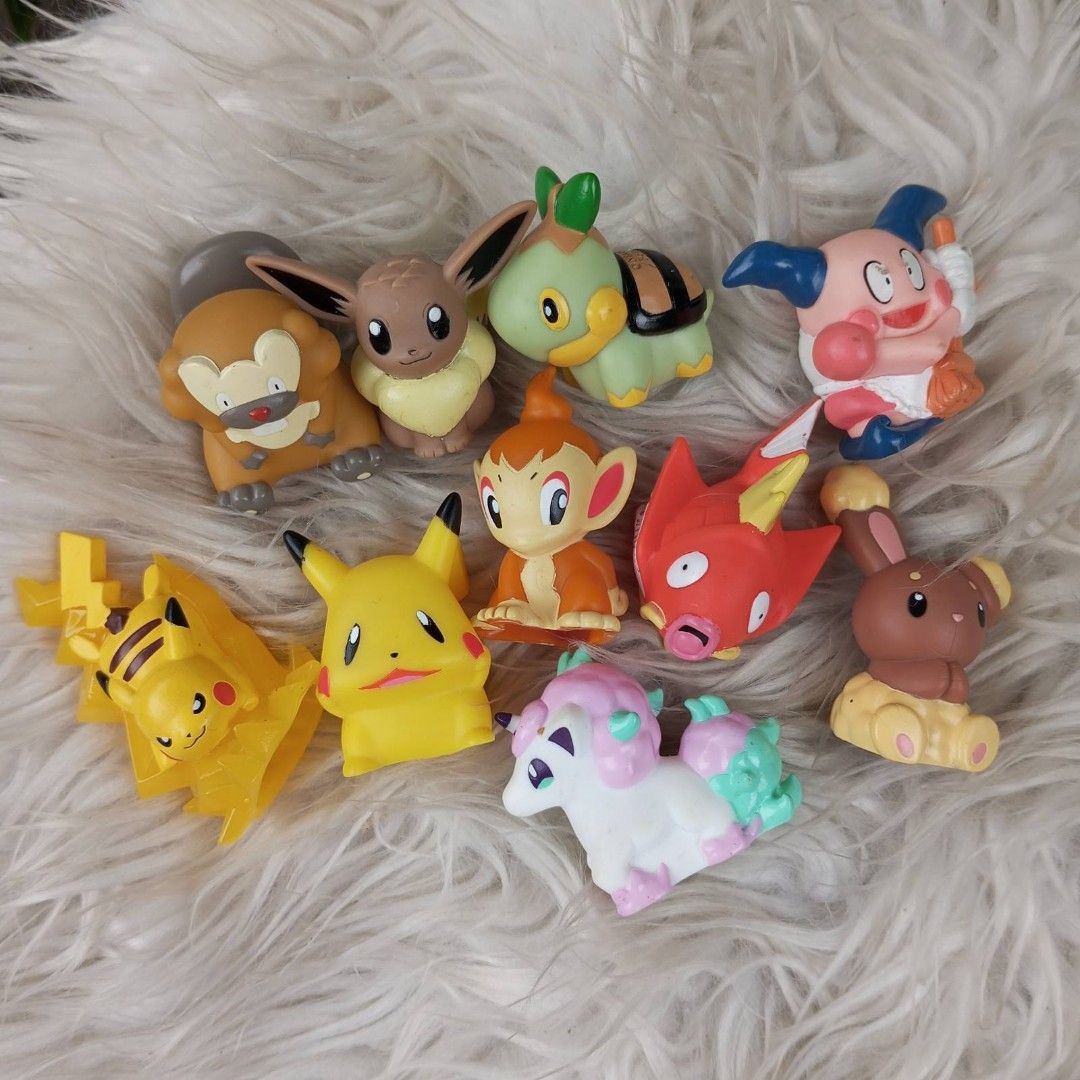Pocket Monster POKEMON Finger Puppets BUNDLE, Hobbies & Toys, Toys ...