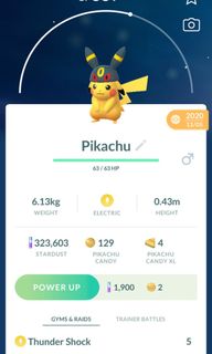 Selling Pikachu Libre (Pic not mine), Video Gaming, Gaming Accessories,  In-Game Products on Carousell
