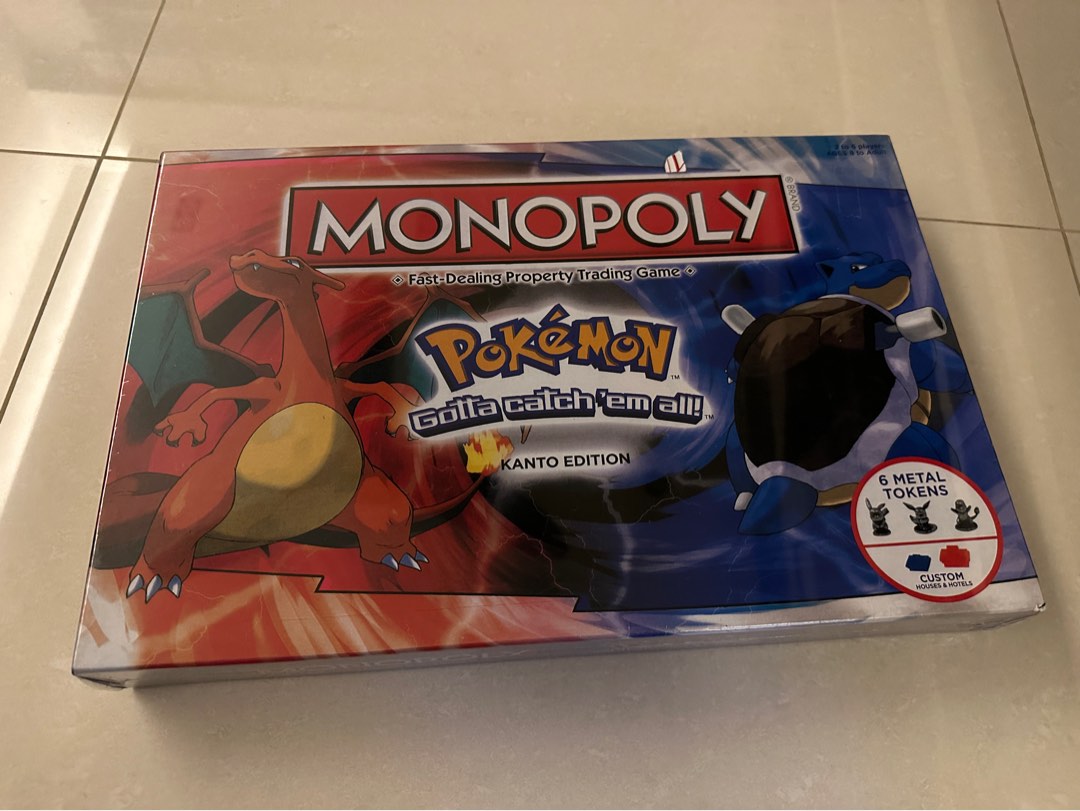 Pokemon Monopoly, Hobbies & Toys, Toys & Games on Carousell