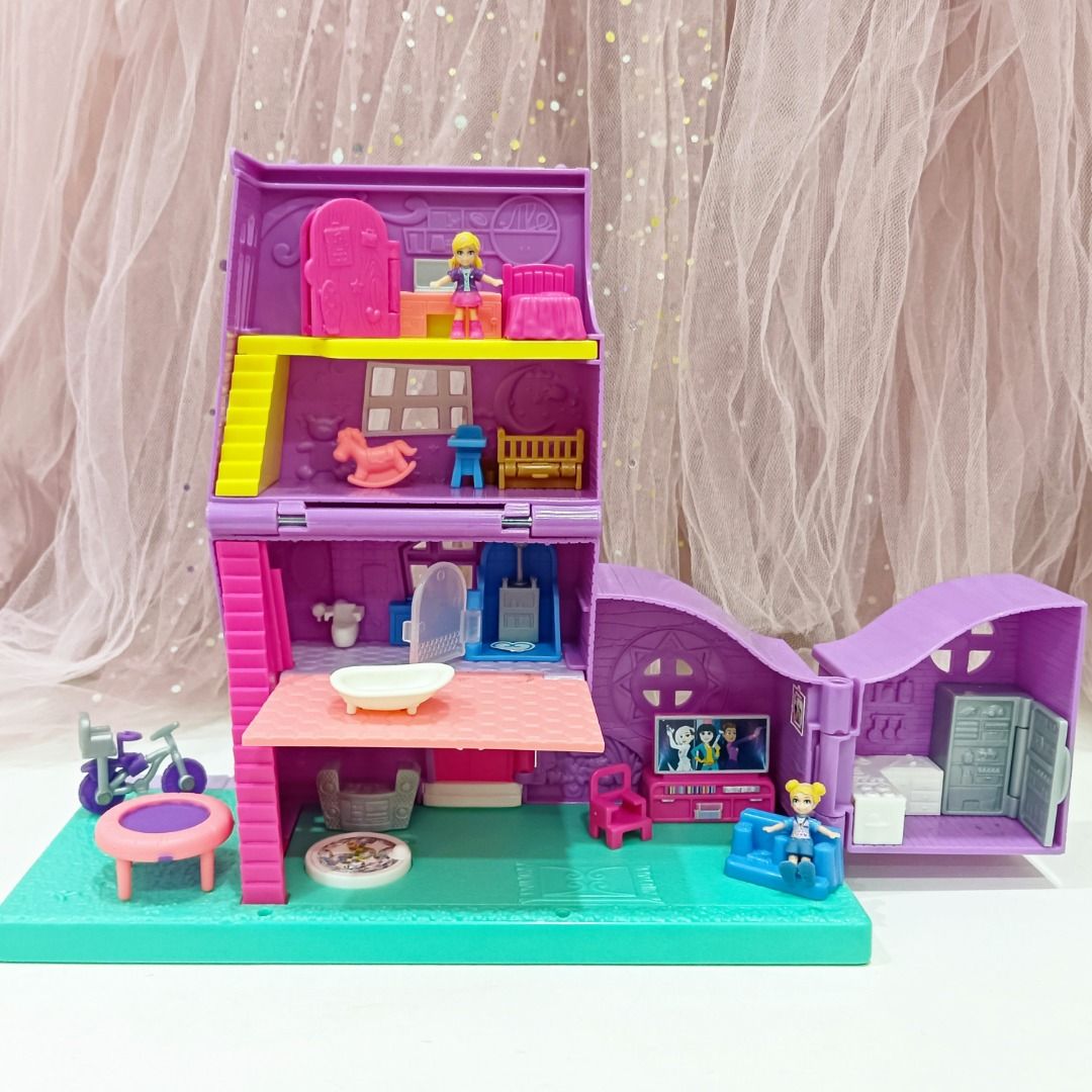 Polly pocket shop pollyville house