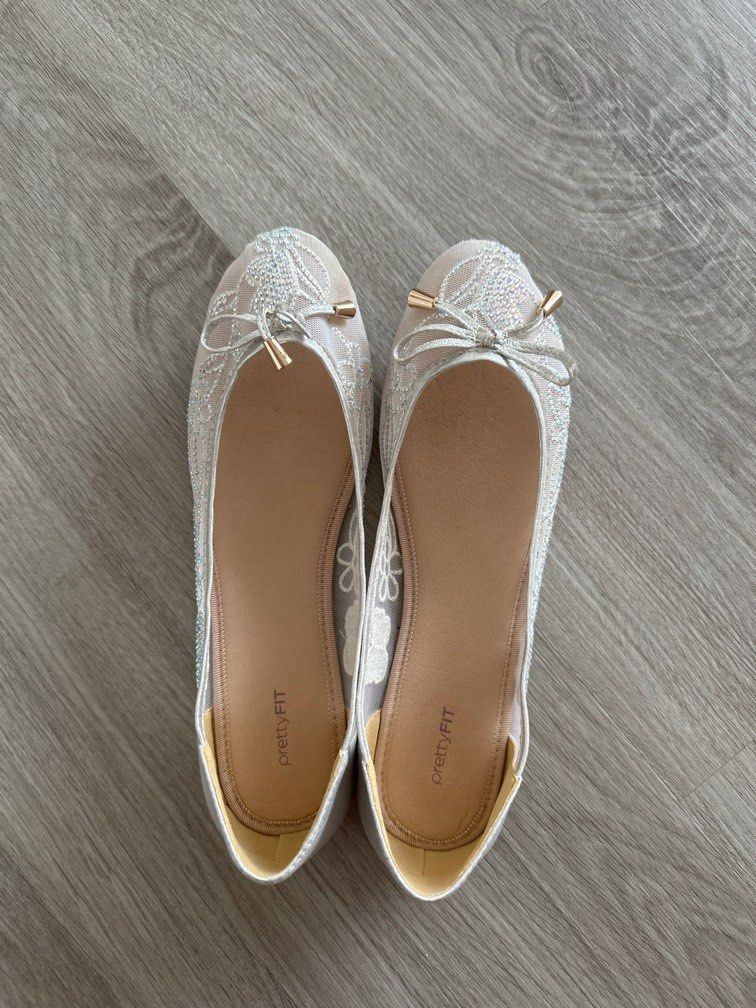 White ballet pumps best sale primark