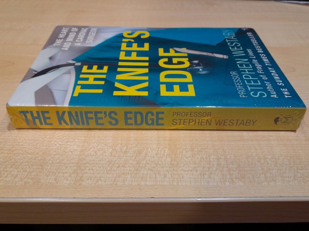 Prof. Stephen Westaby The Knife's Edge, Hobbies & Toys, Books