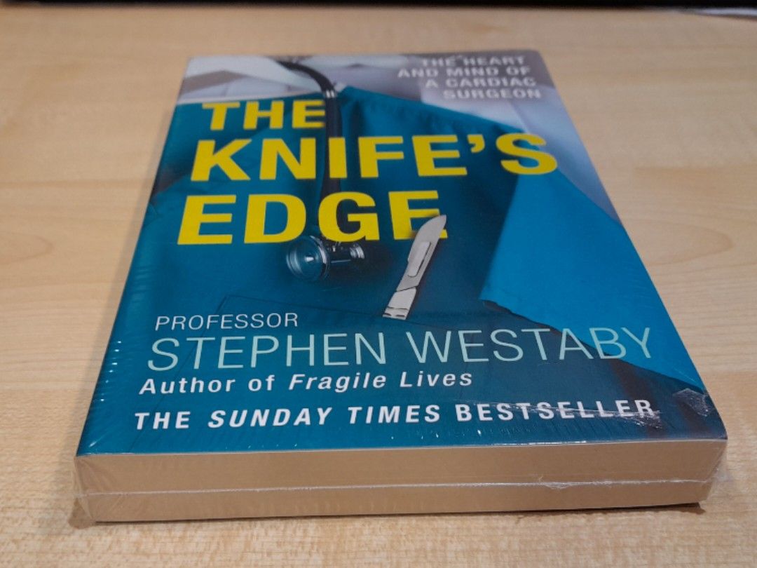 Prof. Stephen Westaby The Knife's Edge, Hobbies & Toys, Books