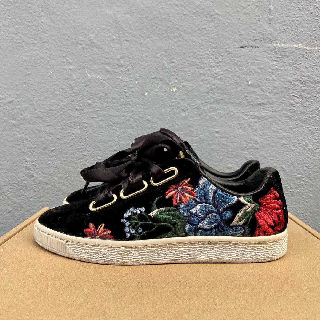 Puma basket heart online mens