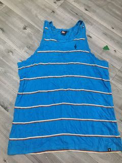 Quick silver stripes tank tops