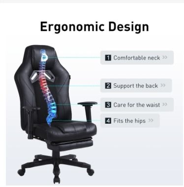 Ragonfist Professional Gaming Chair Racing Car Chairr Ergonomic ...
