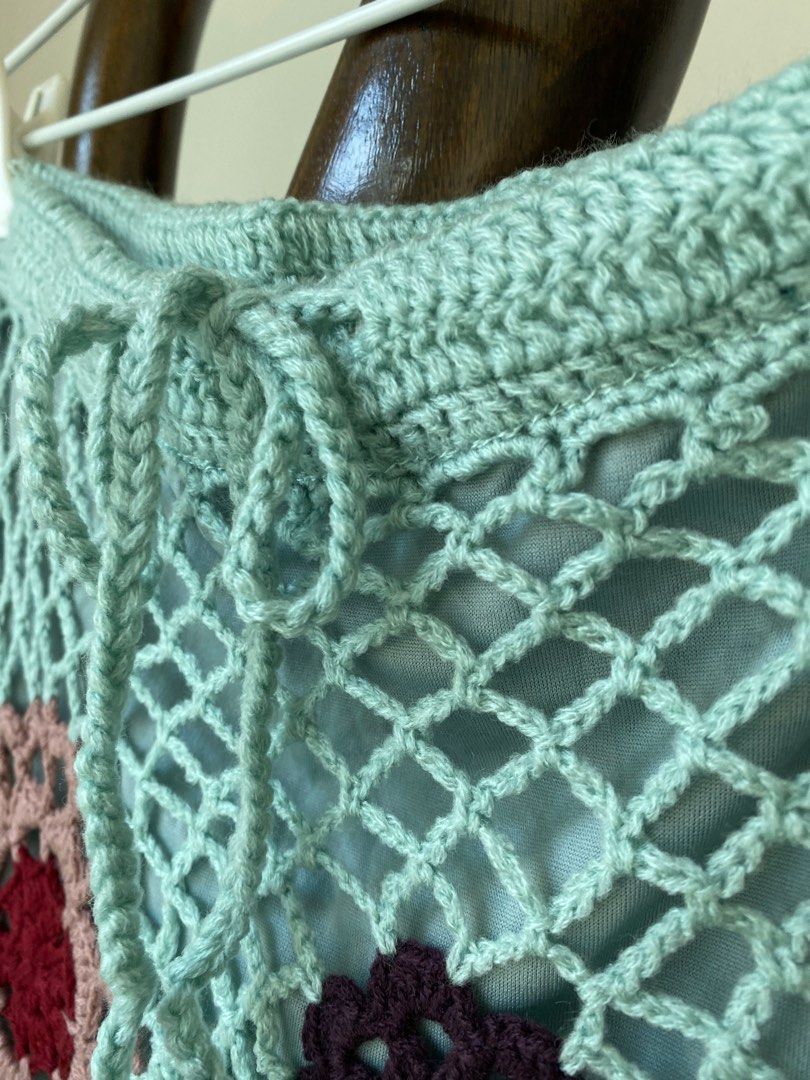 Crochet skirt 90s clearance
