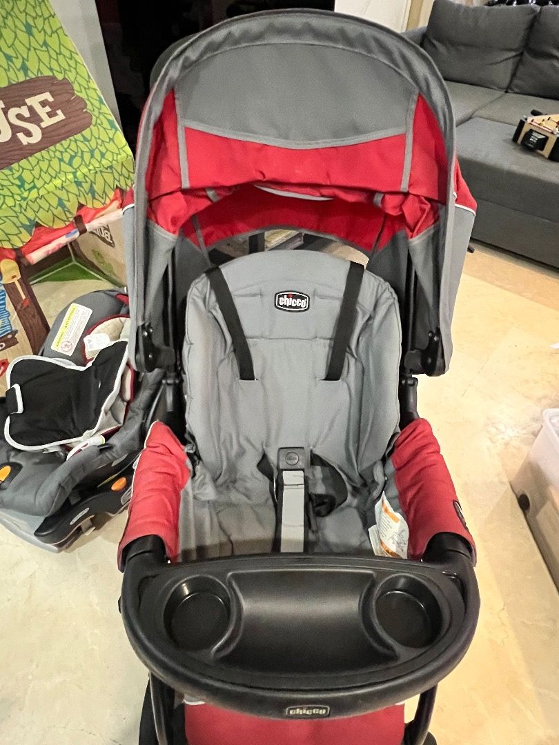 Rare Chicco Cortina CX Travel System Lava USA Babies Kids