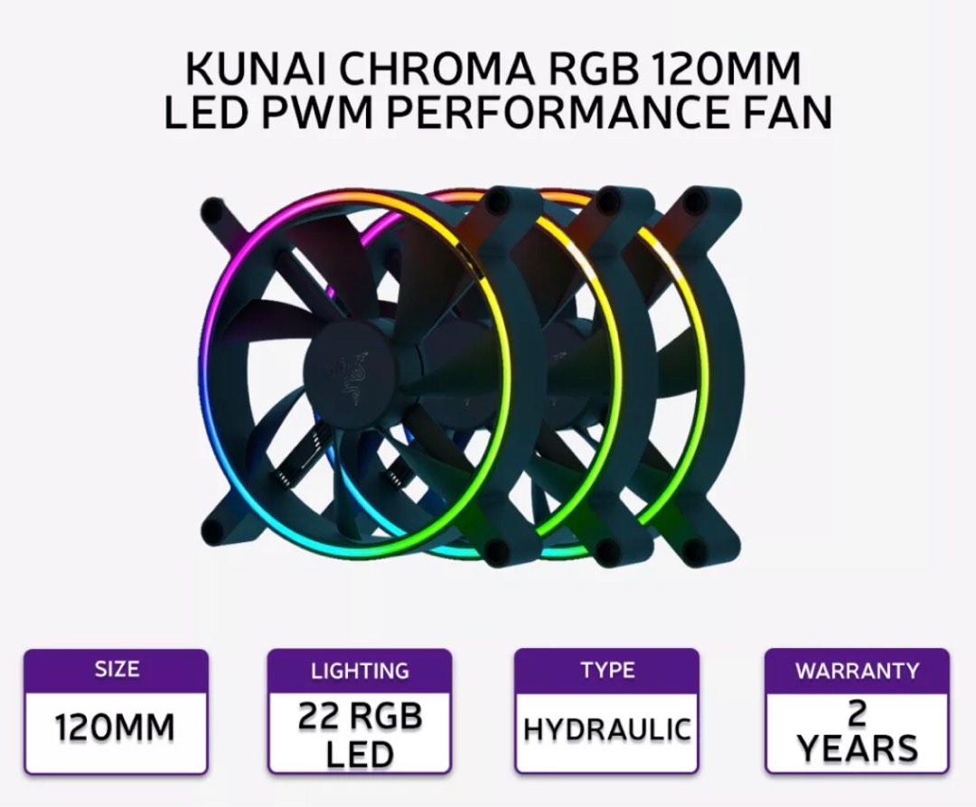 Kunai 120MM aRGB LED PWM Performance 1 Fan