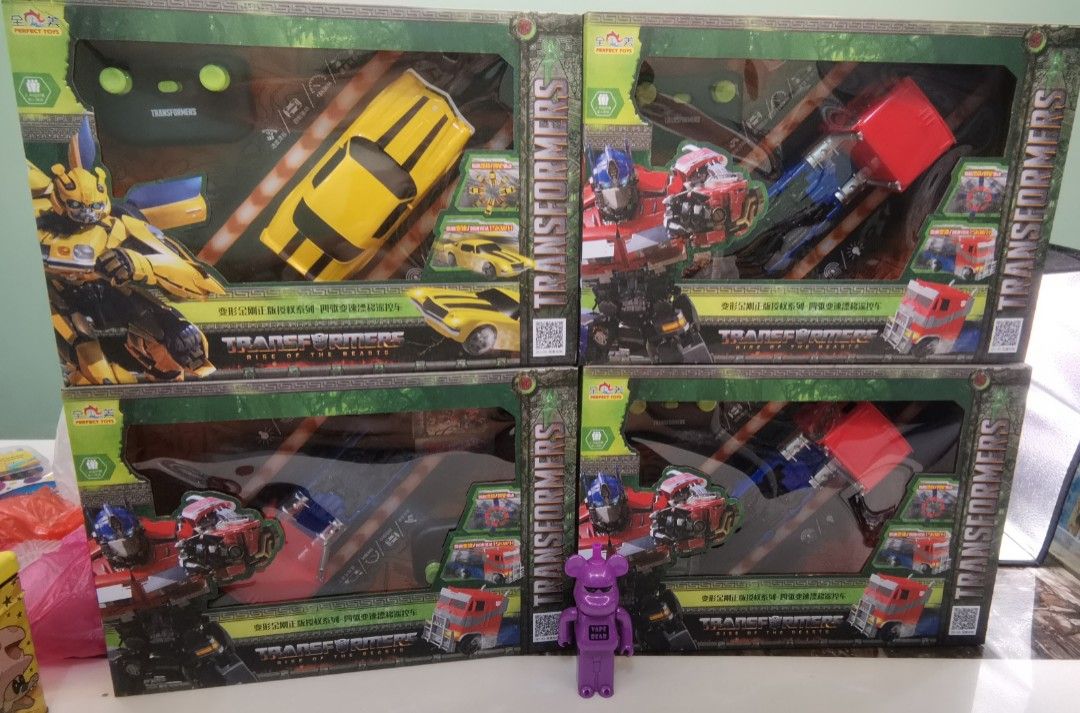 rc transformers rotb optimus and bumble bee, Hobbies & Toys, Toys ...