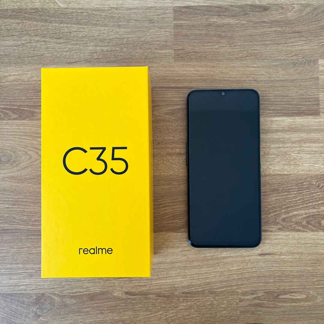 Realme C35 RMX3511 Black 128 GB, Mobile Phones & Gadgets, Mobile Phones ...