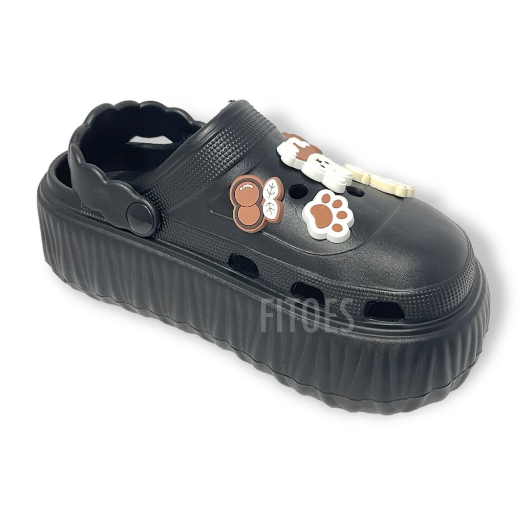 Rubber EVA Platform Trendy Cute Sandals Splashproof Size 36 41