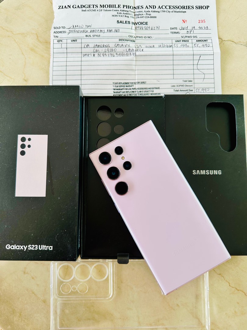 Sale or Swap Samsung S23 Ultra 256gb Openline Dual Physical Sim, Mobile