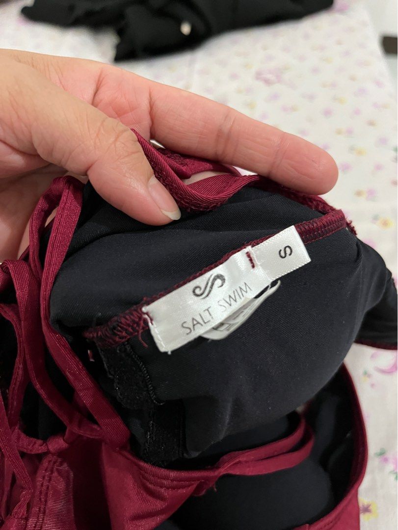 Saltswim Wine Red One Piece Swimsuit (Category: Bikinis & Swimsuits) located in Paranaque City. Submitted by carmelaaae (Listing ID 1246352564, Image 3). Description: Used once on a beach trip. great fit! in pristine condition 😊.