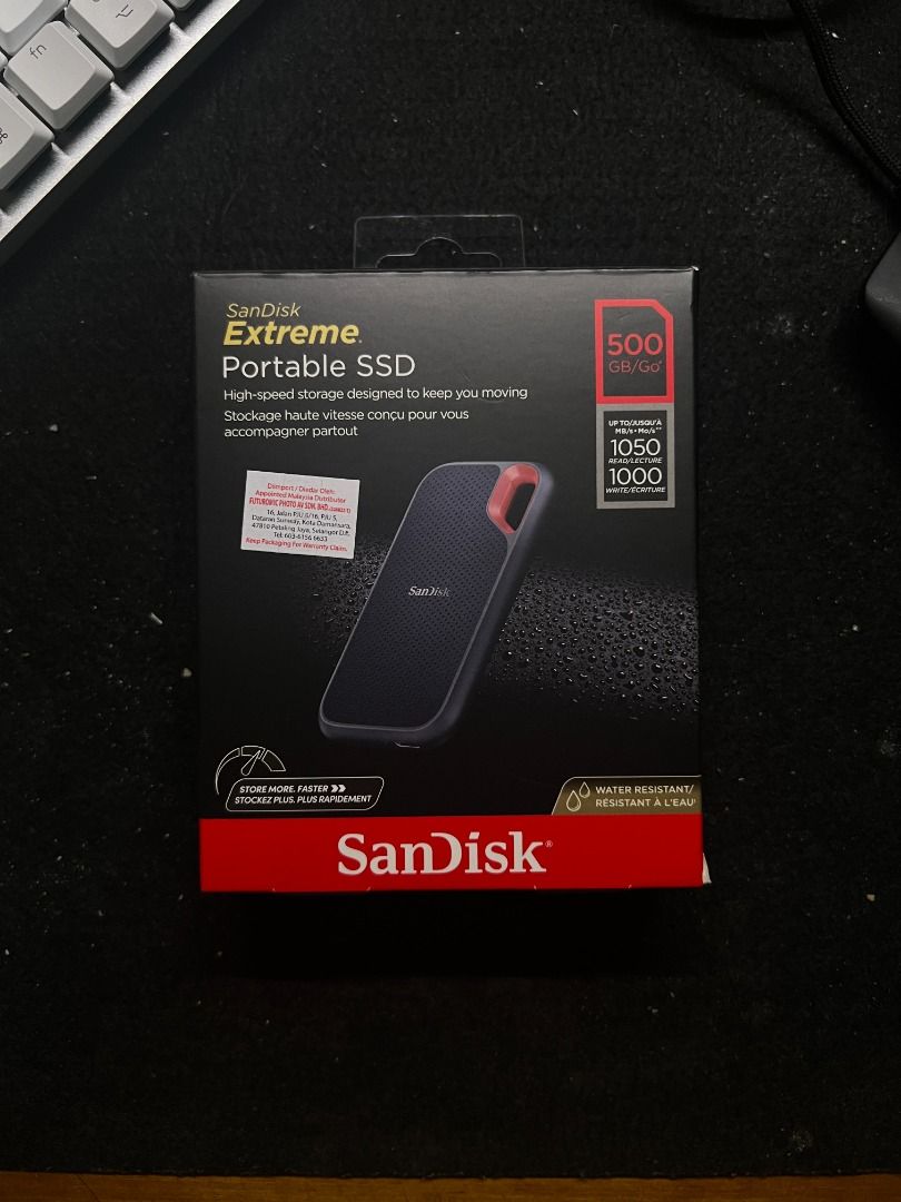 Sandisk extreme cheap portable ssd 500gb