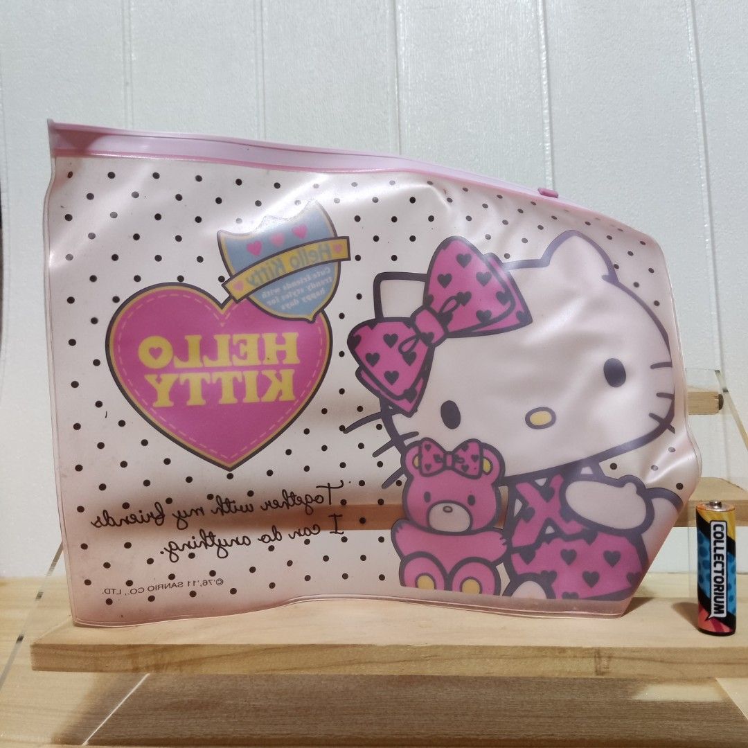 Sanrio Hello Kitty Zip Bag Pouch on Carousell