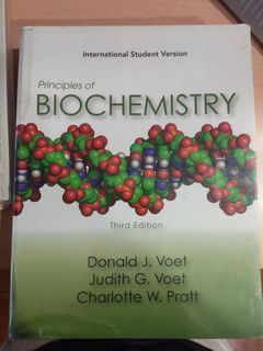 Science textbook - Principles of Biochemistry