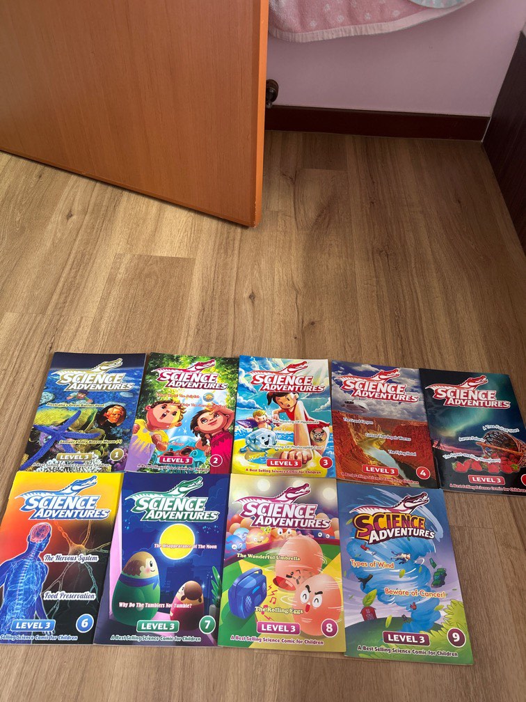 Science adventures Level 3 , 1-9 ( 9 books), Hobbies & Toys, Books ...