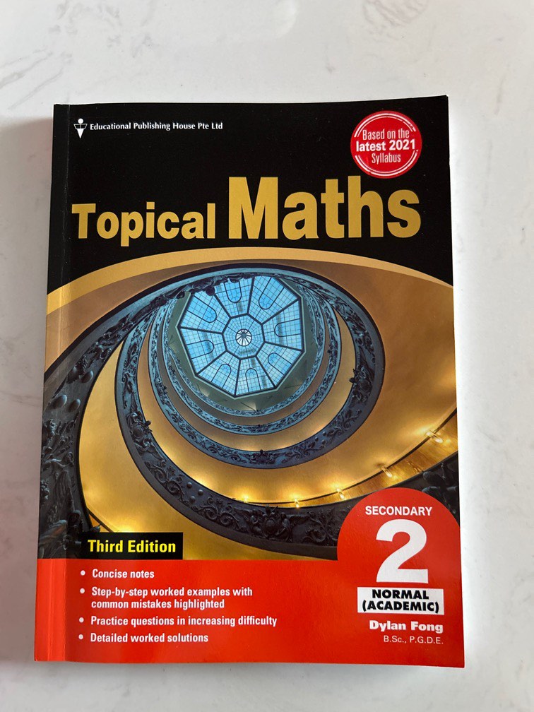 Ms Topical Math Sec 2 NA Topical Math Assessment, Hobbies & Toys, Books & Magazines ...