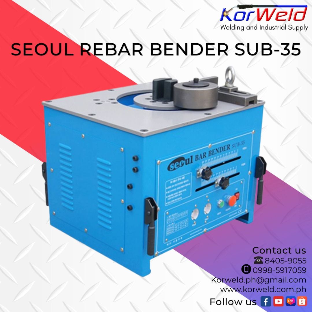 Seoul Rebar Bender SUB35, Commercial & Industrial, Industrial